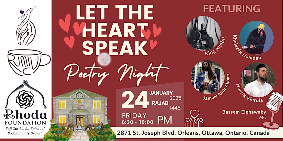 Rhoda Foundation Let The Heart Speak Poetry Night