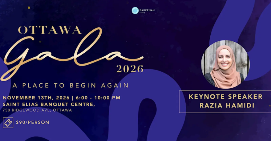 Sakeenah Canada's Ottawa Gala: A Place to Begin Again