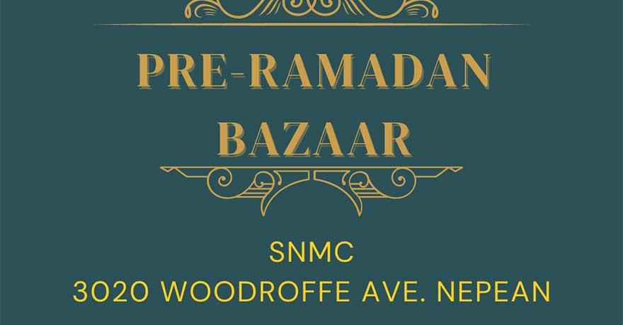 Pre-Ramadan Bazaar