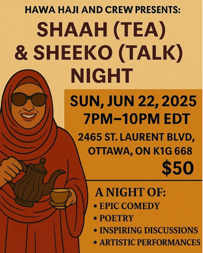 Shaah(Tea) & Sheeko(Talk) Night