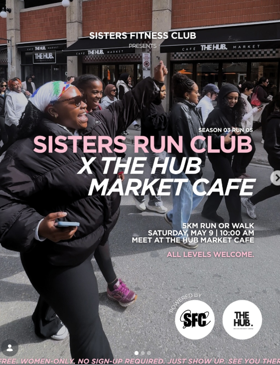 Sisters Fitness Club x The Hub Market Cafe 5K Run or Walk