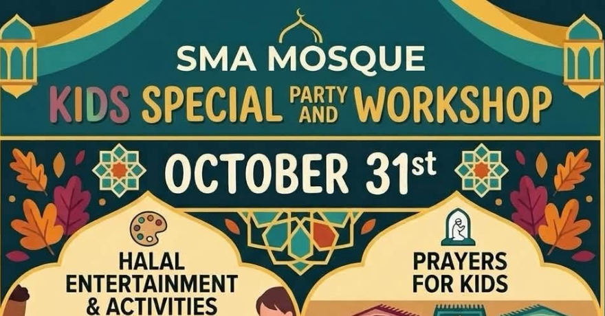 Stittsville Muslim Association Kids Special Party and Workshop (Ages 4 to 14)
