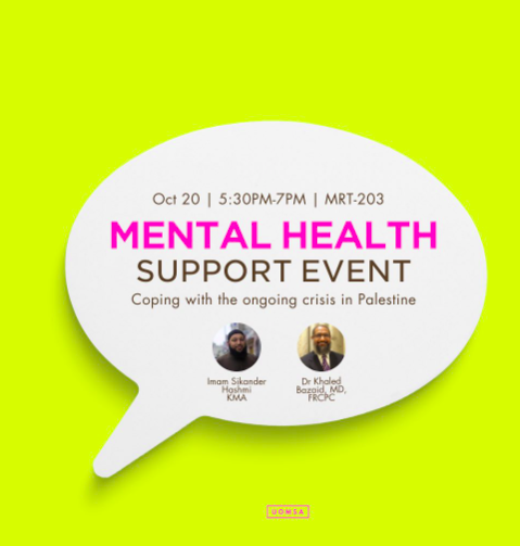 Mental Health Support Event in Response to Ongoing Crisis in Palestine
