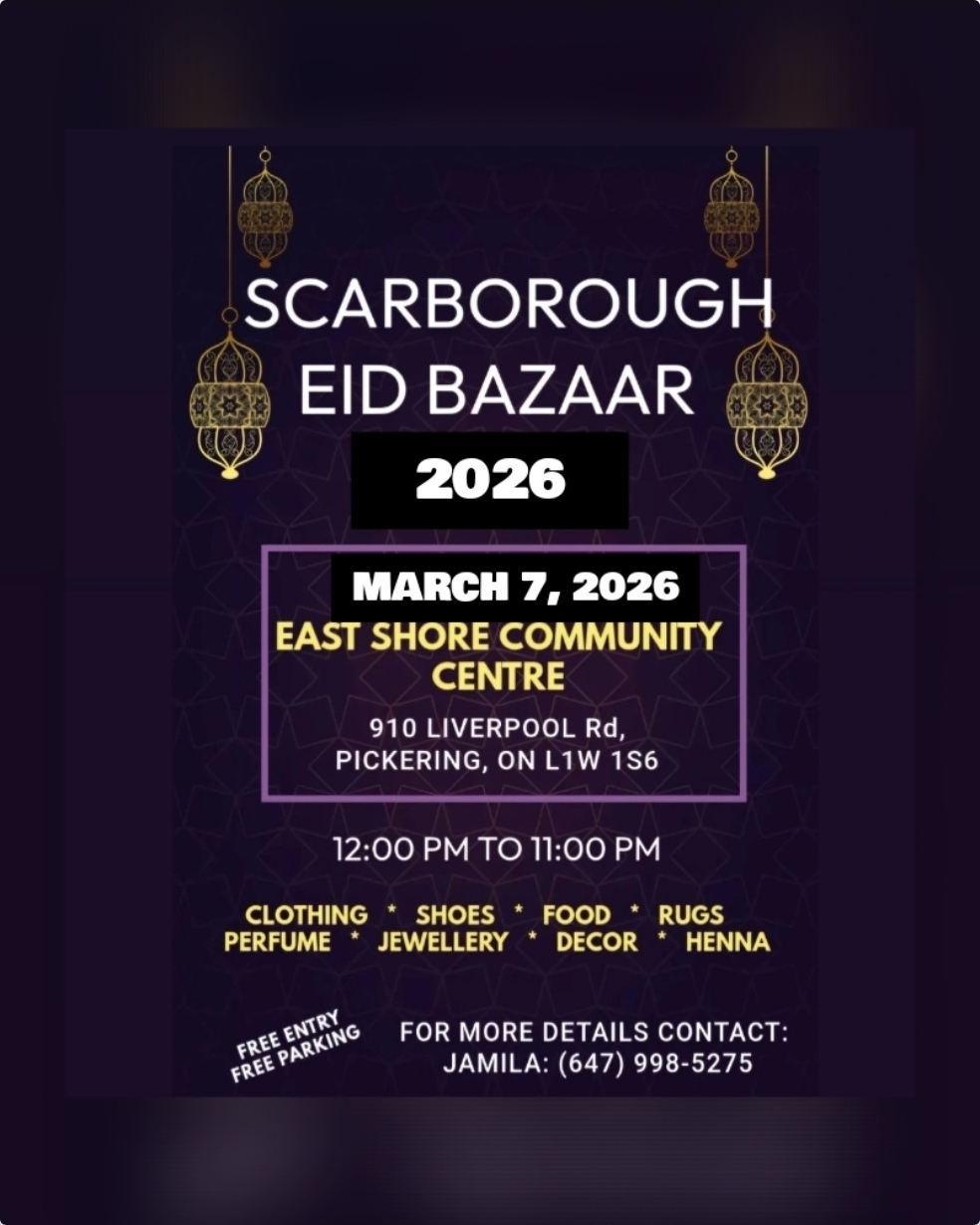 Pickering Eid Bazaar 