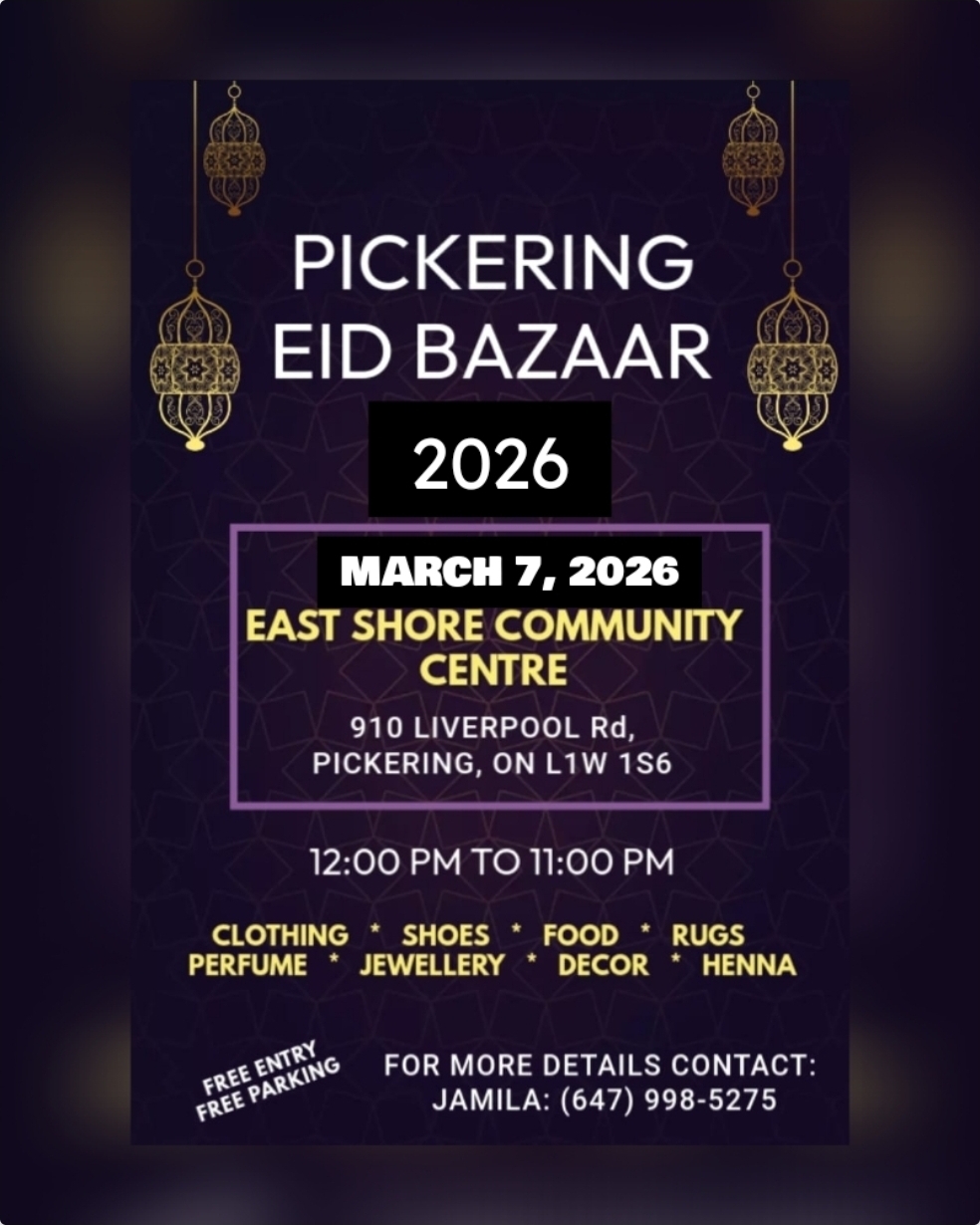 Pickering Eid Bazaar 