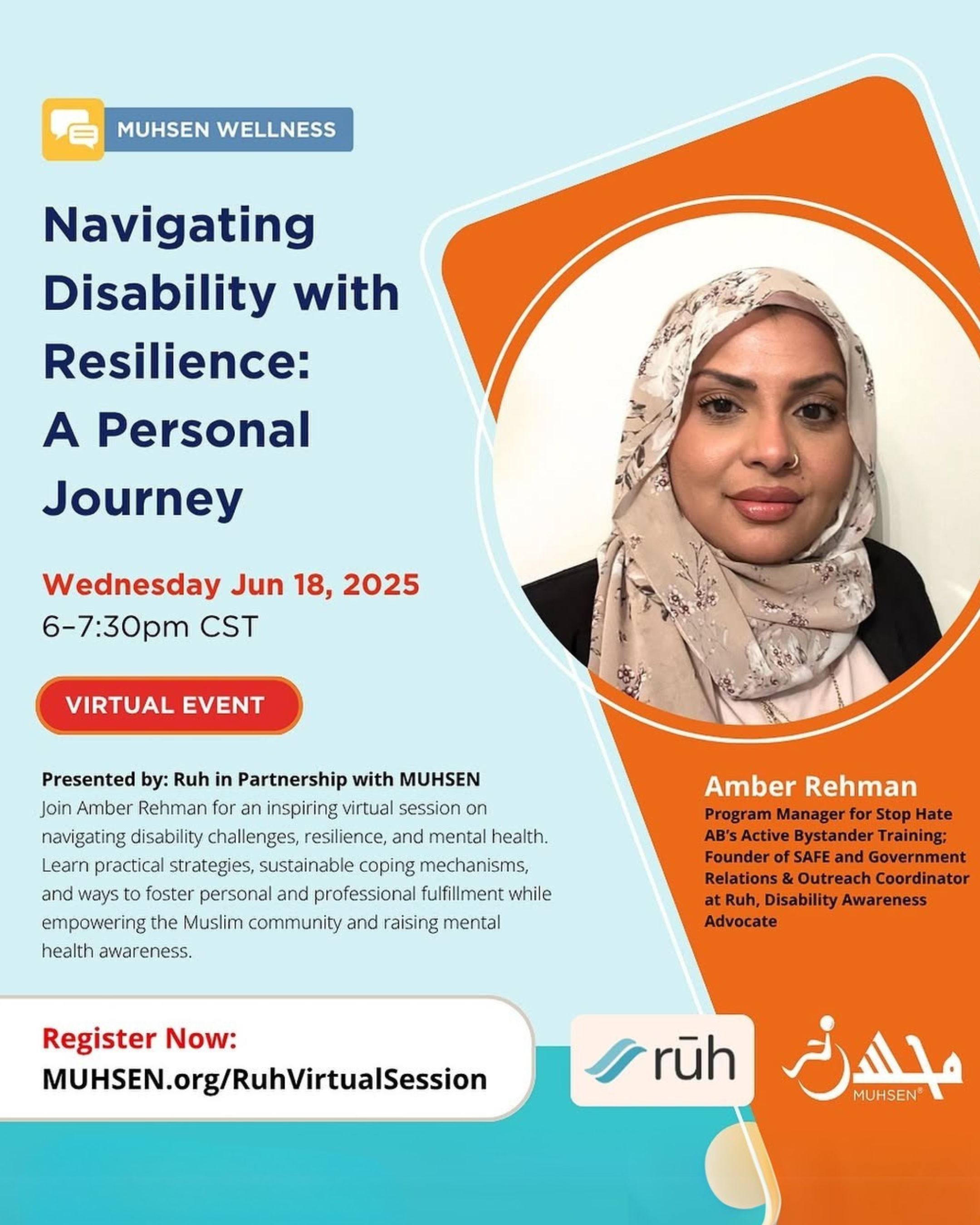 Muhsen X RUH Navigating Disability with Resilience: A Personal Journey