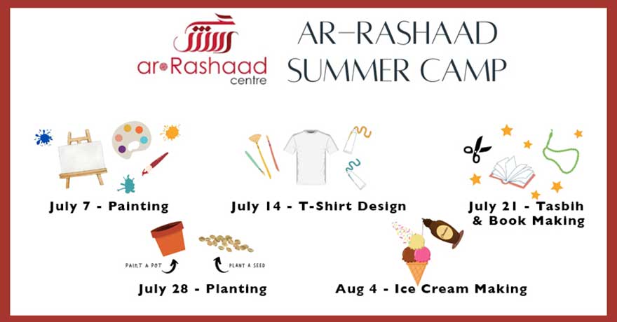 Ar Rashaad Centre Brampton Summer Skills Camps For Kids