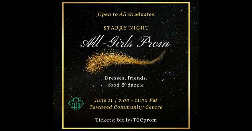 Tawheed Community Centre Starry Night All Girls Prom