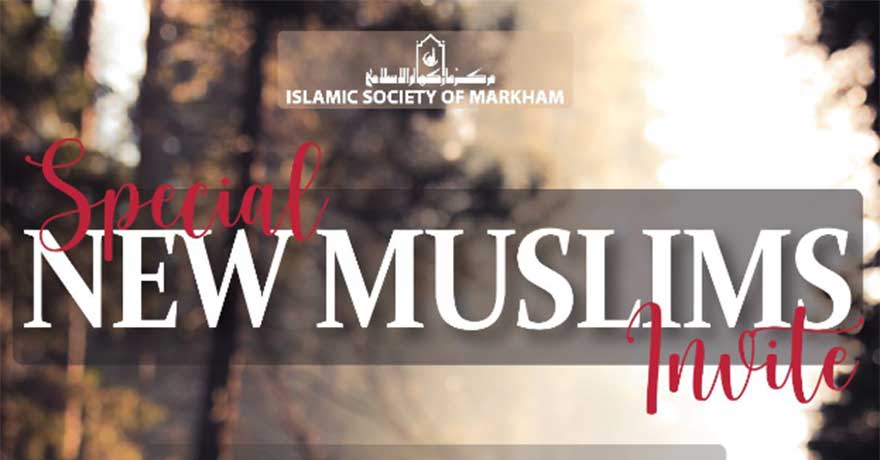 Islamic Society of Markham New Muslim Dinner