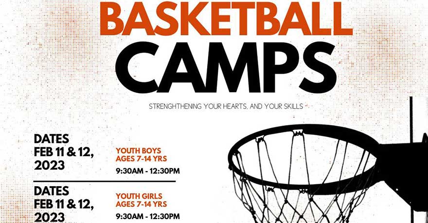 2023 Salaam Cup & Masjid Darul Iman Basketball Camp for Boys and Girls Ages 7 to 14 Registration Deadline Feb 2