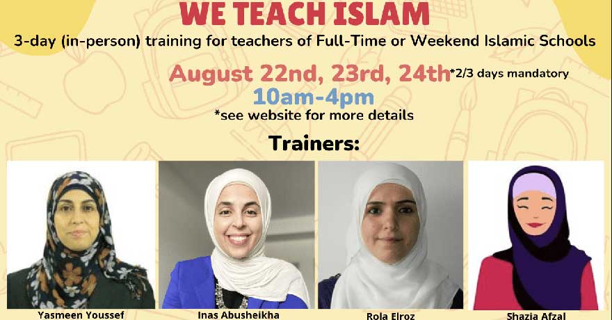 Sound Vision Transforming the Way We Teach Islam Training for Islamic School Teachers Registration Deadline August 18