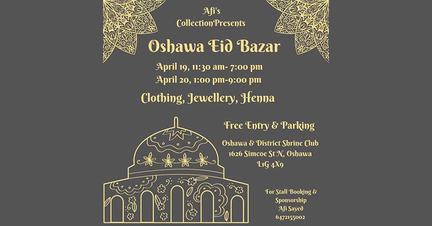Afi’s Collection Oshawa Eid Bazaar