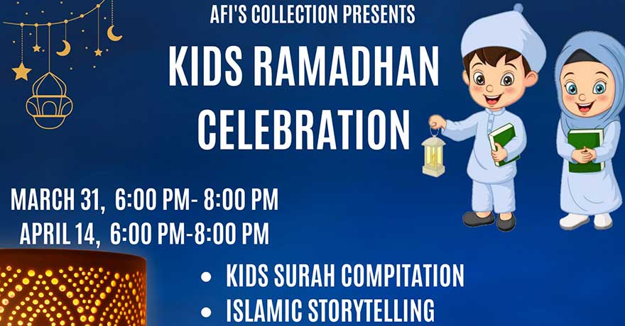 Afi's Collection Kids Ramadan Celebration