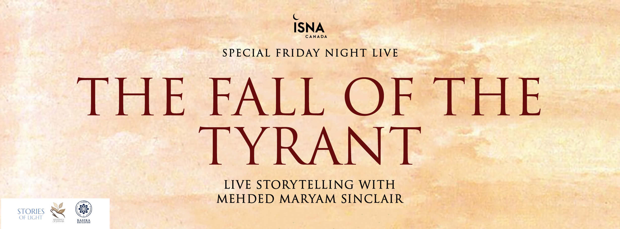 ISNA Canada The Fall of the Tyrant  Storytelling by Mehded Maryam Sinclair
