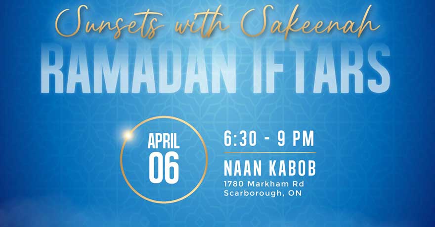 Sakeenah Toronto Ramadan Iftar