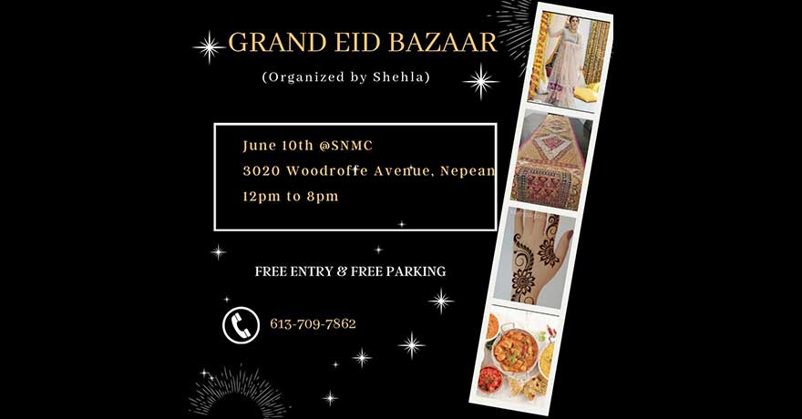 Grand Eid Bazaar organized by Shehla