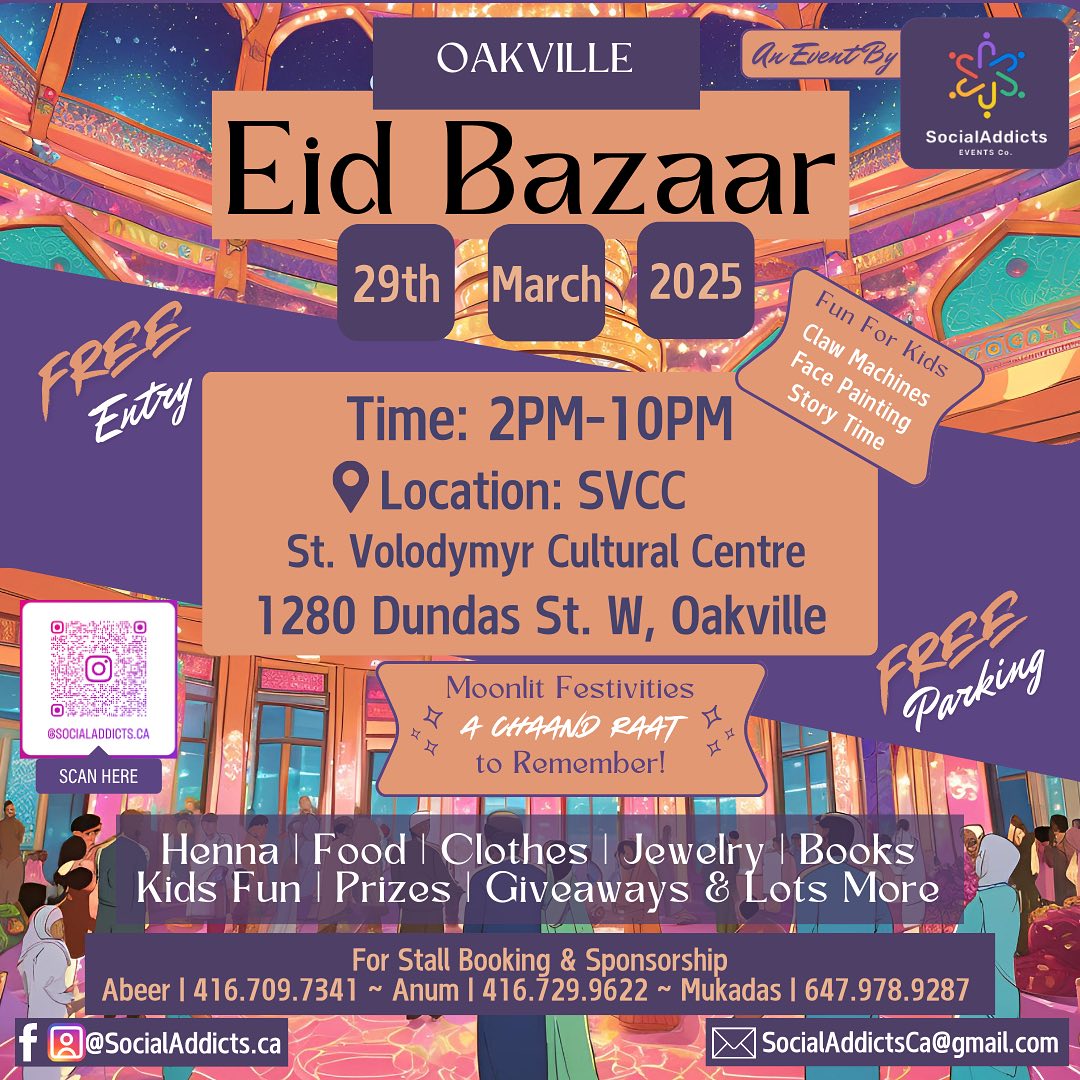 Oakville Eid Bazaar