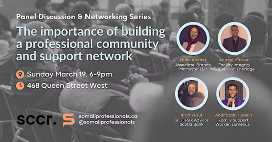 Somali Professionals: The importance of building a professional community and support network