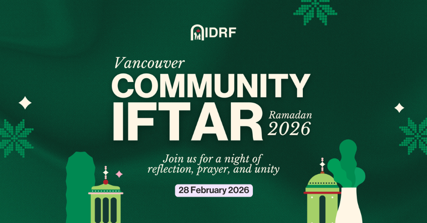 IDRF Vancouver Community Iftar