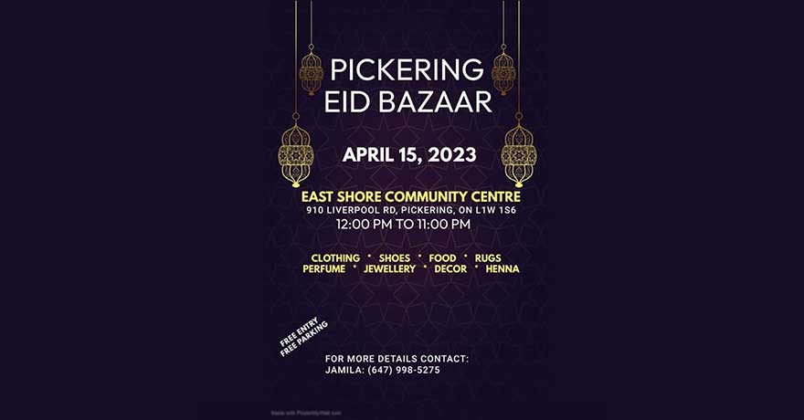 Pickering Eid Bazaar