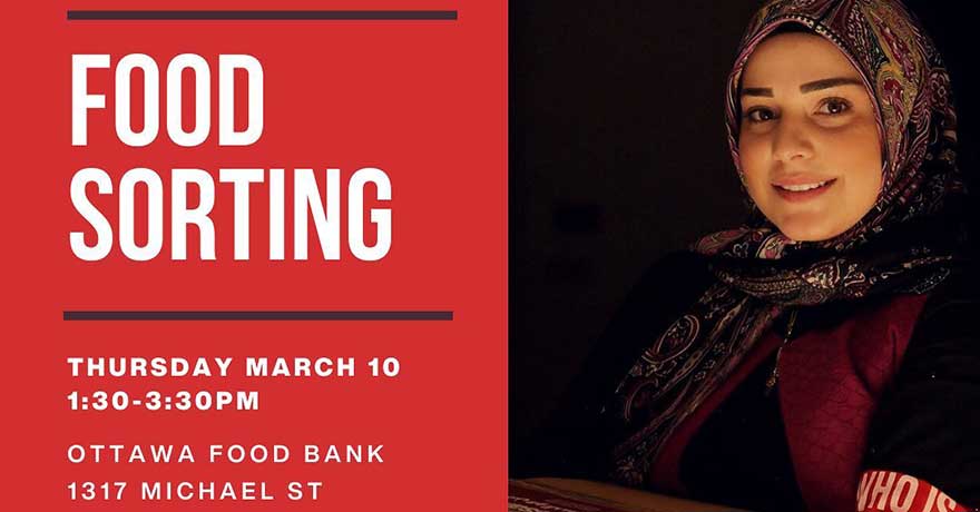 Who is Hussain? Ottawa Chapter Ottawa Food Bank Volunteering Registration Required