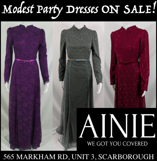 Ainie Modest Party Dresses