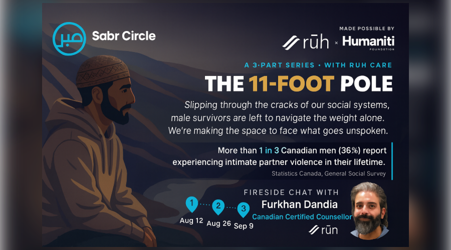 Brothers Sabr Circle Online Session: Male Victims of Domestic Violence Registration Required