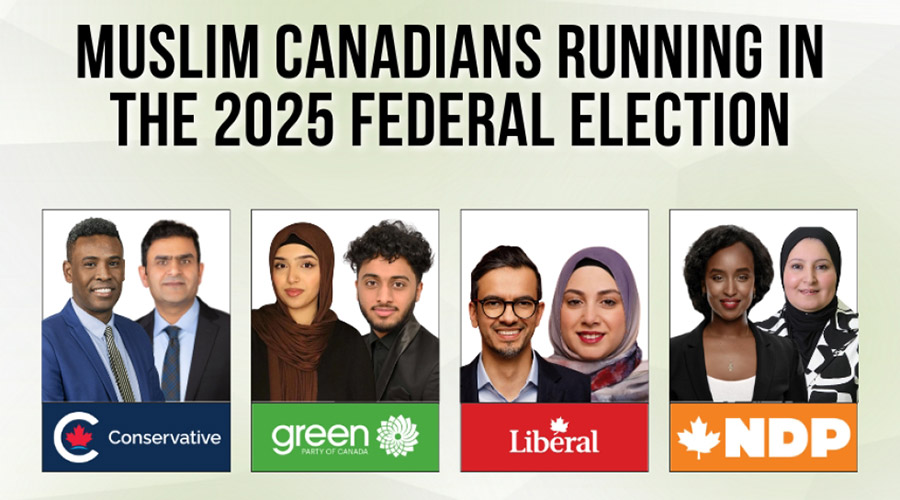 Muslim Canadians Running In The 2025 Federal Election