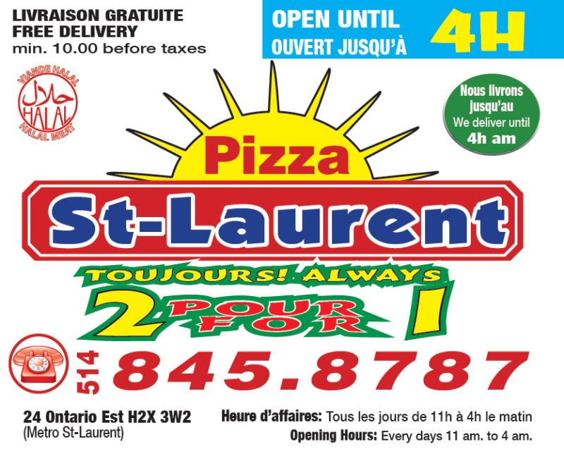 Pizza Saint Laurent