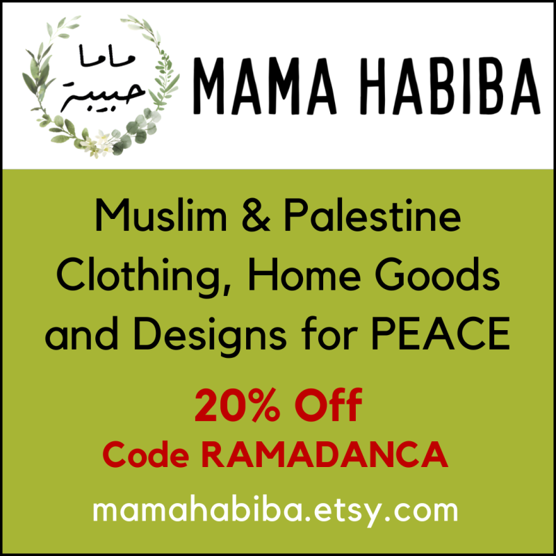 Mama Habiba's Muslim & Palestine Clothes & Gifts Online