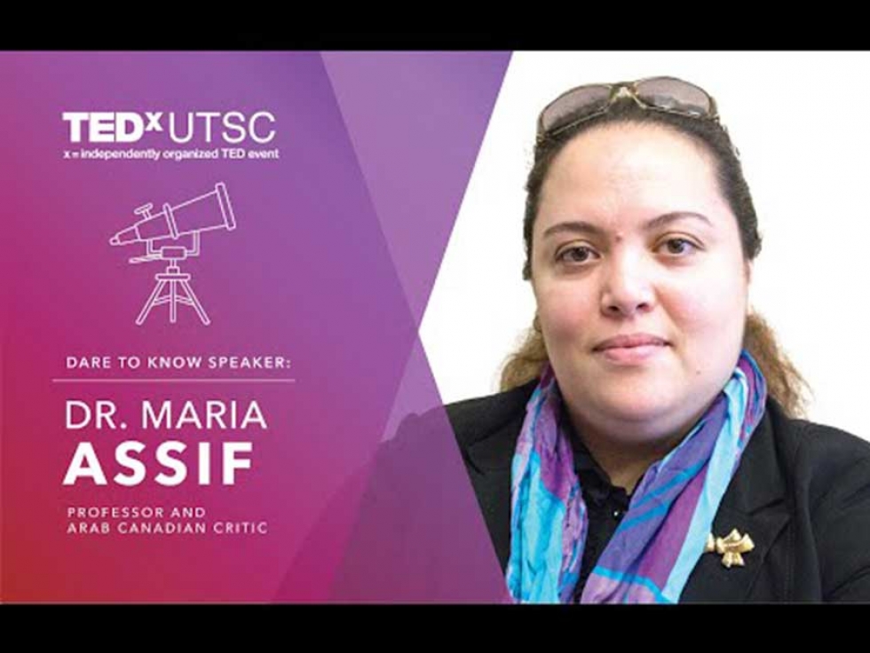 Maria Assif on Arabs, Muslims, and Stereotypes at TEDxUTSC 2016