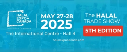 Exhibit Your Brand at North America's Only Trade Show Dedicated to the Halal Industry: Halal Expo Canada 2025