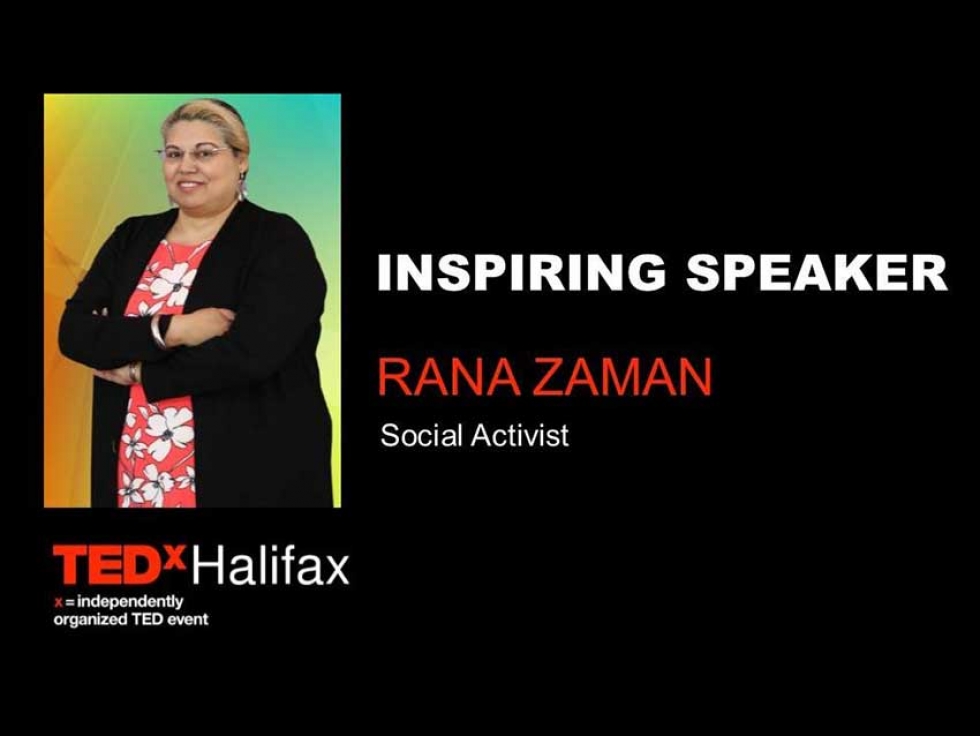 Rana Zaman on the United Nations at TEDxHalifax 2019