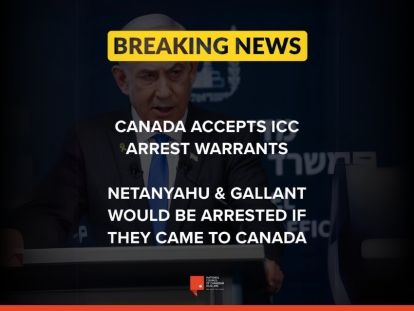 Canada Backs International Criminal Court Arrest Warrants for Netanyahu and Gallant