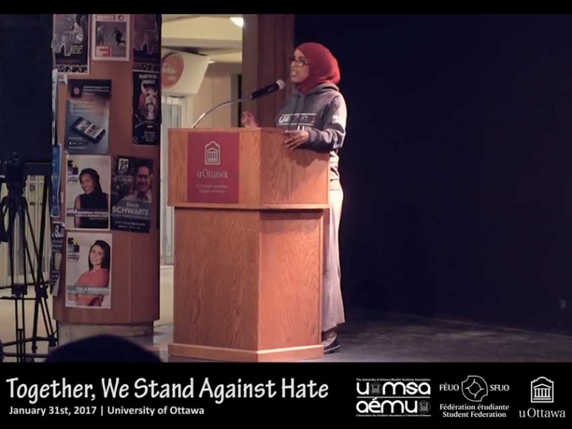 Somali Canadian Filsan Nour, the UOMSA Events Officer, shared her thoughts on recent events.