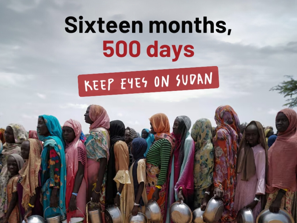 Islamic Relief staff describe scenes of starvation after 500 days of war in Sudan