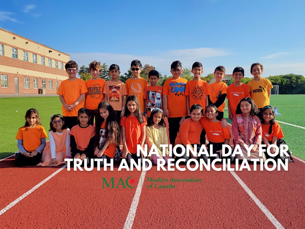 Students at MAC Schools participated in Orange Shirt Day.
