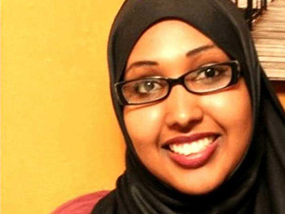 Somali Canadian law student Faiza Hassan