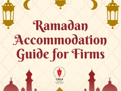 Canadian Muslim Lawyers Association (CMLA) Ramadan Accomodation for Firms