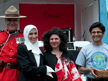 New Canadian Citizens at last year&#039;s Community Cup