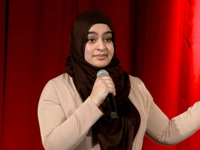 In 2018, Masuma Khan was a speaker at TEDxDalhousieU in Halifax, Nova Scotia.