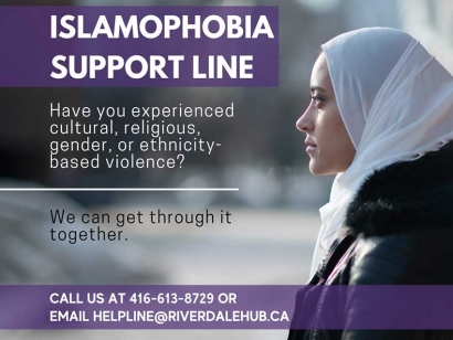 Riverdale Immigrant Women Centre Launches Islamophobia Support Line
