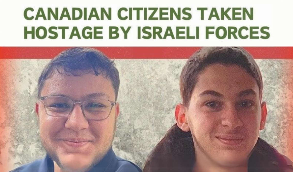Urge the Canadian Government to Locate and Rescue Citizens Kidnapped by Israel in Gaza