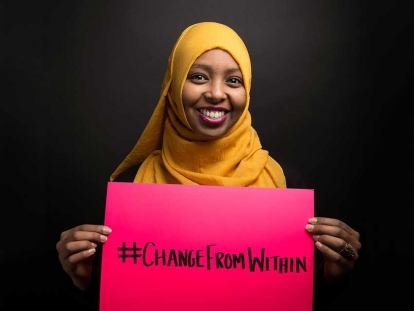 Samiya Ahmed hopes you are willing to &quot;change from within&quot; in order to address anti-Black racism in Canadian Muslim communities.