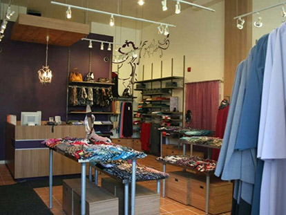 Inside N-Ti Boutique&#039;s Montreal store.