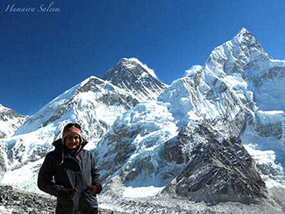 Humaira Saleem climbs Everest for Islamic Relief Canada