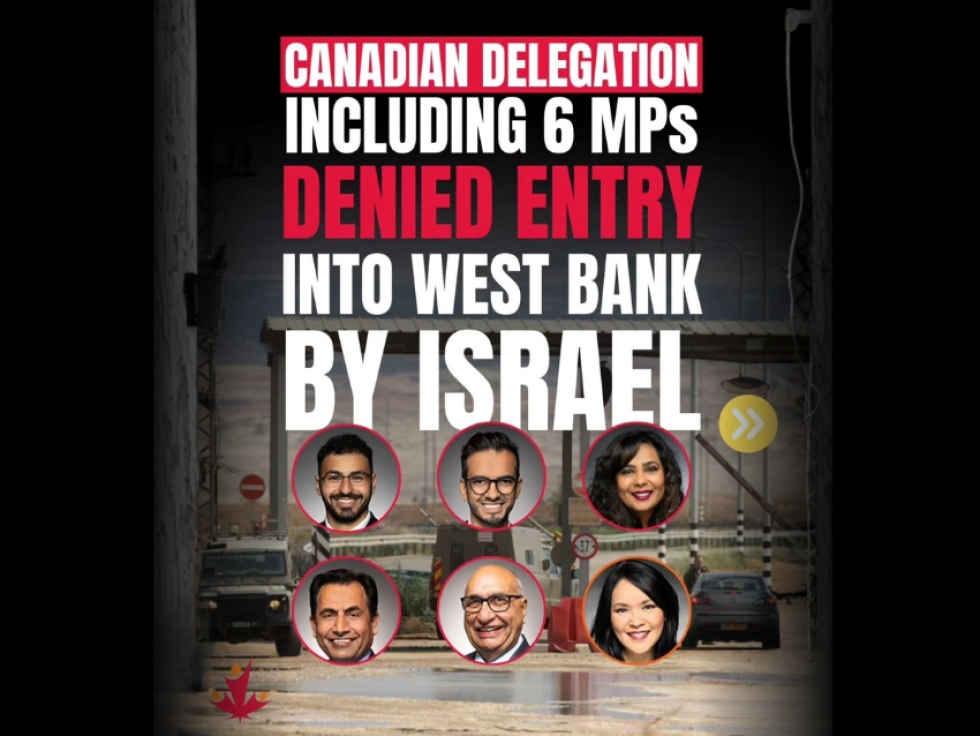 CJPME condemns Israel&rsquo;s denial of entry to Canadian politicians