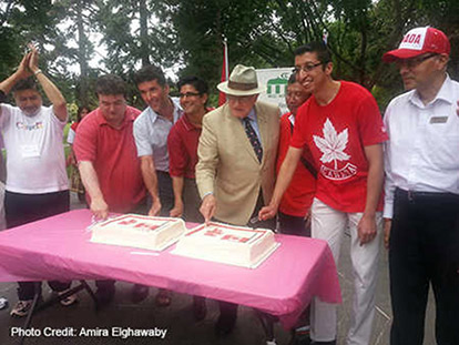 MCCNCR Canada Day Celebration takes the cake