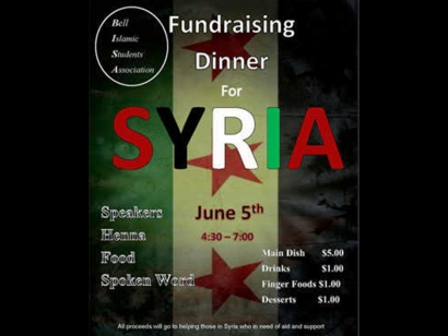 Bell students raise funds for Syria