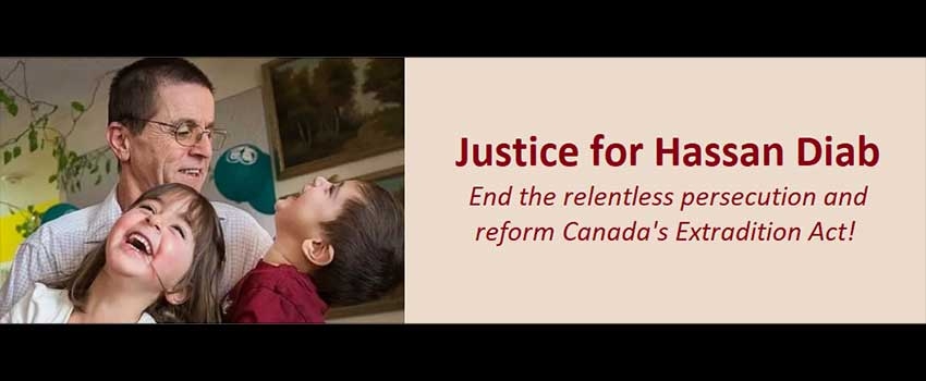 Sign Petition Urging Canadian Government to Protect Dr. Hassan Diab From Any Future Extradition
